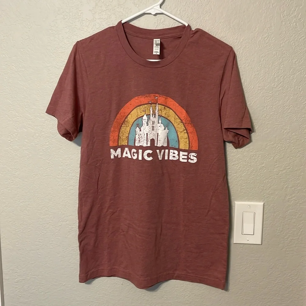 Bella+Canvas “Magic Vibes” 🌈🏰 Disney Parks Tee - Picture 3 of 6